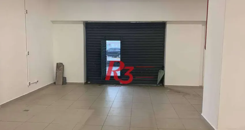 Loja, 269 m² - venda por R$ 5.800.000,00 ou aluguel por R$ 25.346,00/mês - Boqueirão - Santos/SP