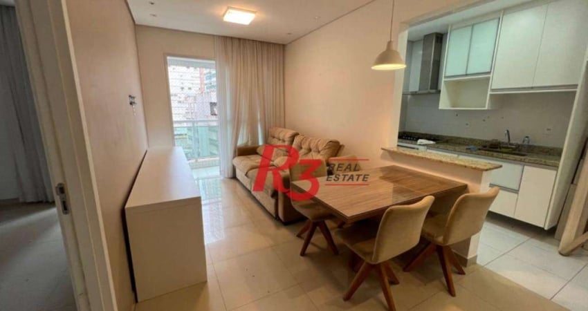 Apartamento à venda, 54 m² por R$ 569.000,00 - José Menino - Santos/SP