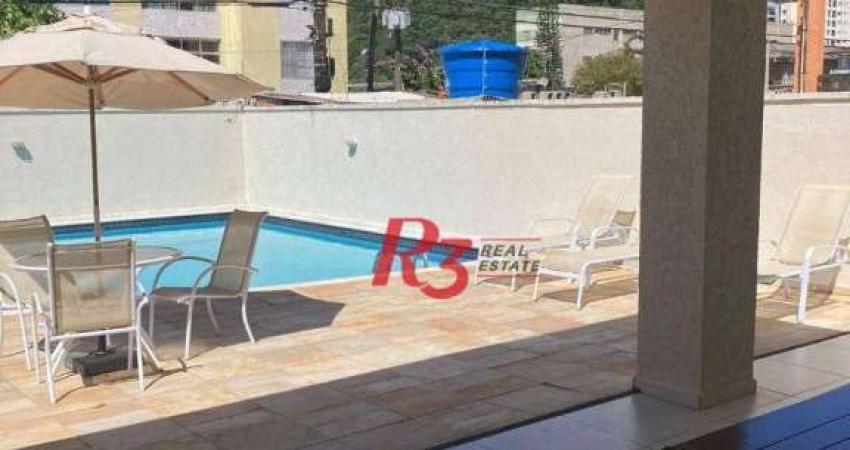 Apartamento com 2 dormitórios à venda, 84 m² por R$ 750.000,00 - Enseada - Guarujá/SP