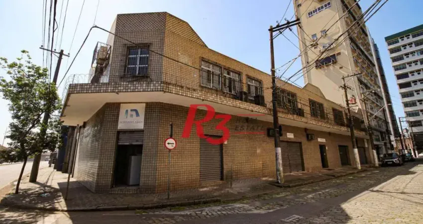 Prédio à venda, 616 m² por r$ 3.500.000,00 - centro - santos/sp