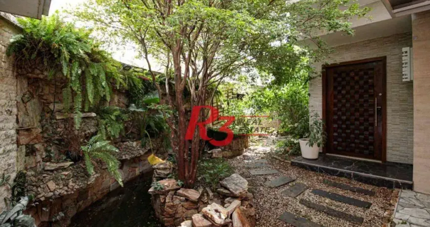 Sobrado à venda, 450 m² por R$ 2.649.000,00 - Campo Grande - Santos/SP