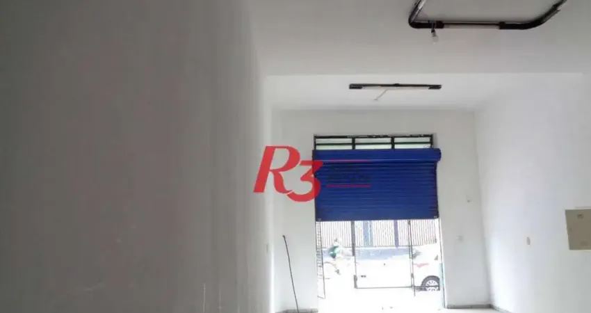 Loja para alugar, 64 m² por R$ 4.500,00/mês - Macuco - Santos/SP