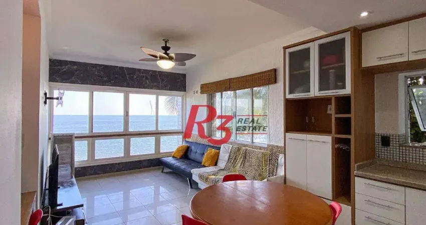 Apartamento com 2 dormitórios à venda, 78 m² por R$ 490.000,00 - Ilha Porchat - São Vicente/SP