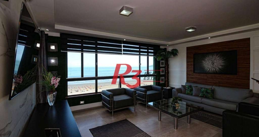 Apartamento com 3 dormitórios, 148 m² - venda por R$ 2.200.000,00 ou aluguel por R$ 20.000,00/mês - Pompéia - Santos/SP