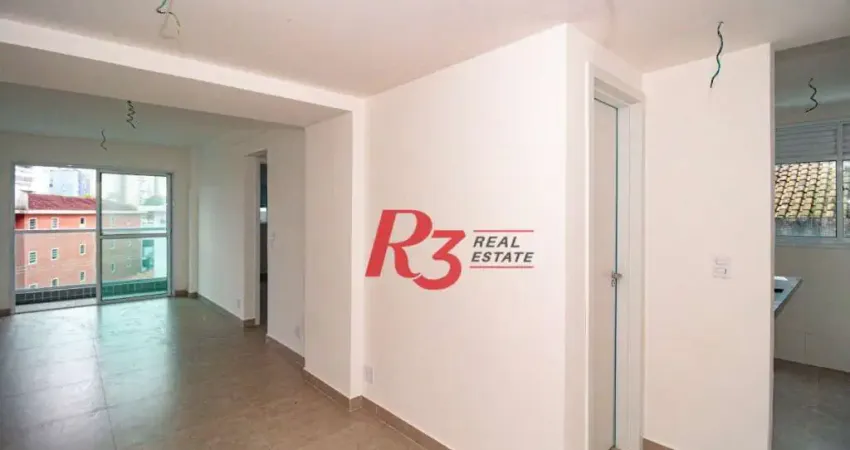 Apartamento, 65 m² - venda por R$ 555.730,00 ou aluguel por R$ 4.500,00/mês - Marapé - Santos/SP