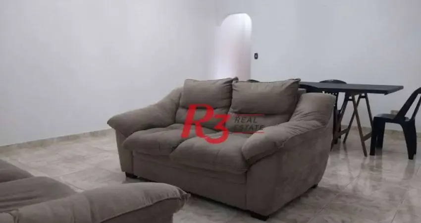 Apartamento com 2 dormitórios à venda, 105 m² por r$ 532.000,00 - embaré - santos/sp