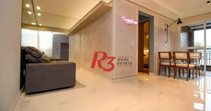 Apartamento à venda, 41 m² por R$ 485.480,00 - Aparecida - Santos/SP
