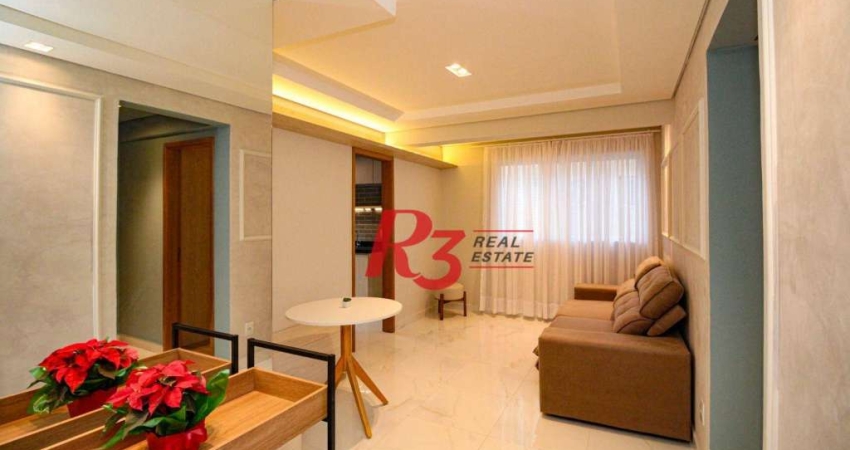 Apartamento à venda, 56 m² por R$ 602.080,00 - Aparecida - Santos/SP