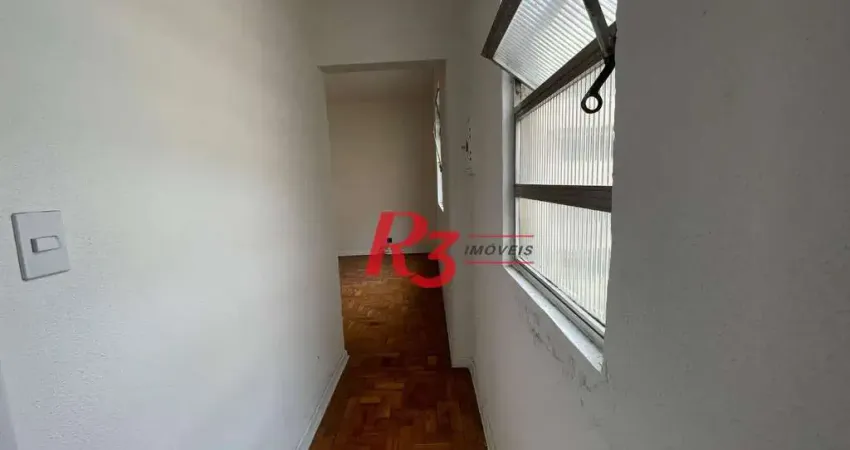 Apartamento com 1 dormitório à venda, 54 m² por R$ 320.000,00 - Embaré - Santos/SP