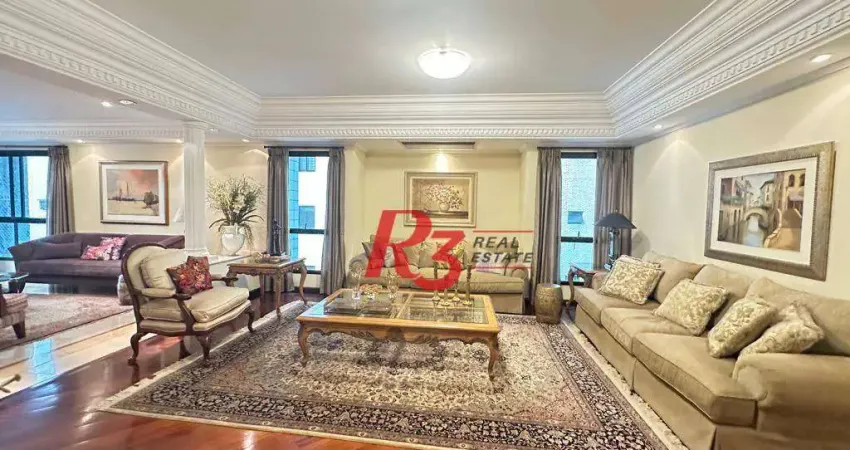 Apartamento com 4 suites à venda, 550 m² por R$ 7.000.000 - Boqueirão - Santos/SP