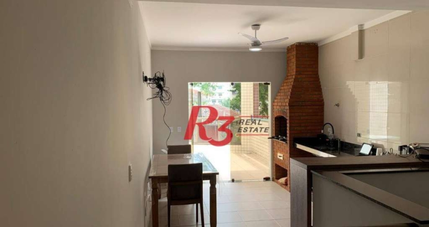 Casa com 3 dormitórios à venda, 200 m² por R$ 1.225.000,00 - Boqueirão - Santos/SP