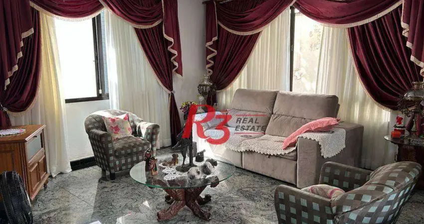 Sobrado com 4 dormitórios à venda, 160 m² por R$ 1.488.000,00 - Embaré - Santos/SP