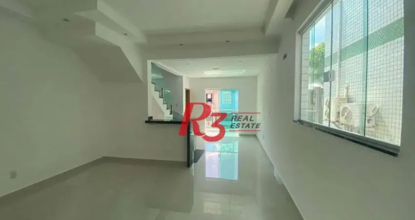 Casa à venda, 118 m² por R$ 1.100.000,00 - Campo Grande - Santos/SP