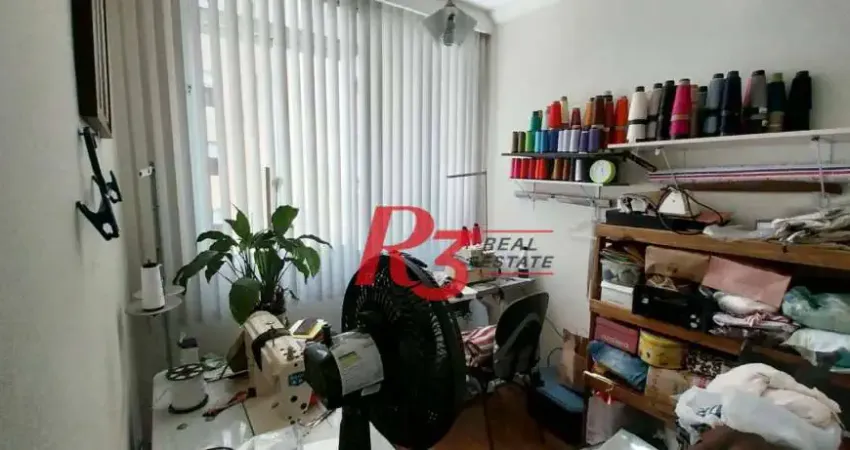 Apartamento com 2 dormitórios à venda, 89 m² por R$ 480.000,00 - Boqueirão - Santos/SP