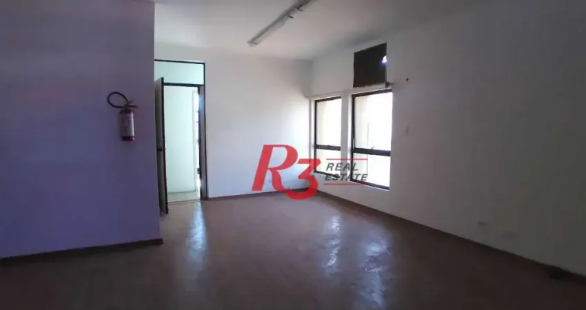 Sala, 86 m² - venda por r$ 430.000,00 ou aluguel por r$ 3.500,00/mês - vila matias - santos/sp