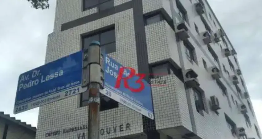Sala comercial com 2 salas à venda na Avenida Pedro Lessa, 2721, Aparecida, Santos