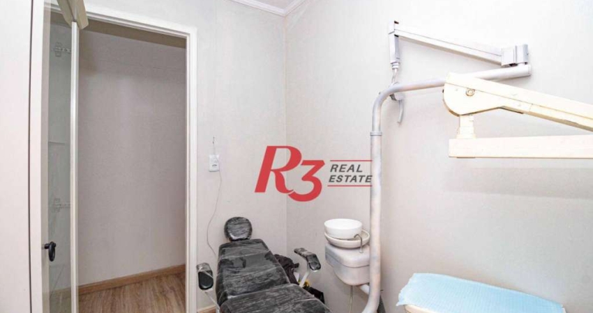 Sala comercial para alugar na Rua Doutor Galeão Carvalhal, 51, Gonzaga, Santos