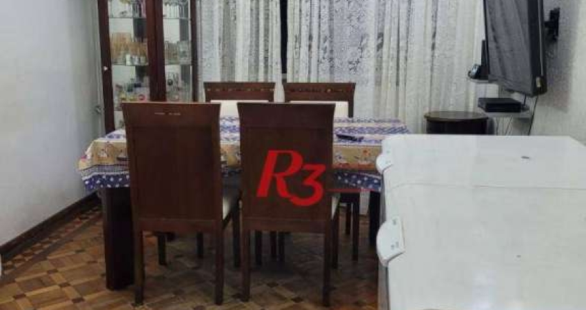 Apartamento com 2 dormitórios à venda, 90 m² por R$ 417.000,00 - Vila Matias - Santos/SP