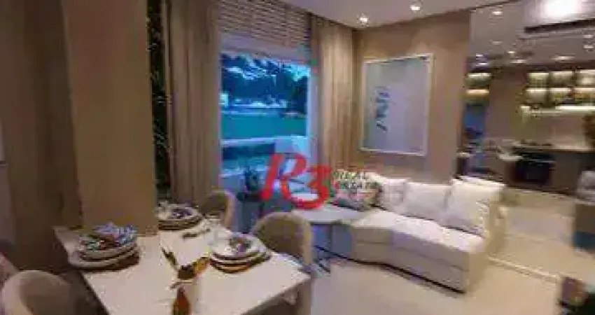 Apartamento com 2 dormitórios à venda, 42 m² por R$ 320.000,00 - Jabaquara - Santos/SP