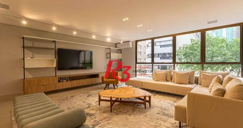 Apartamento à venda, 185 m² por R$ 2.430.000,00 - Boqueirão - Santos/SP