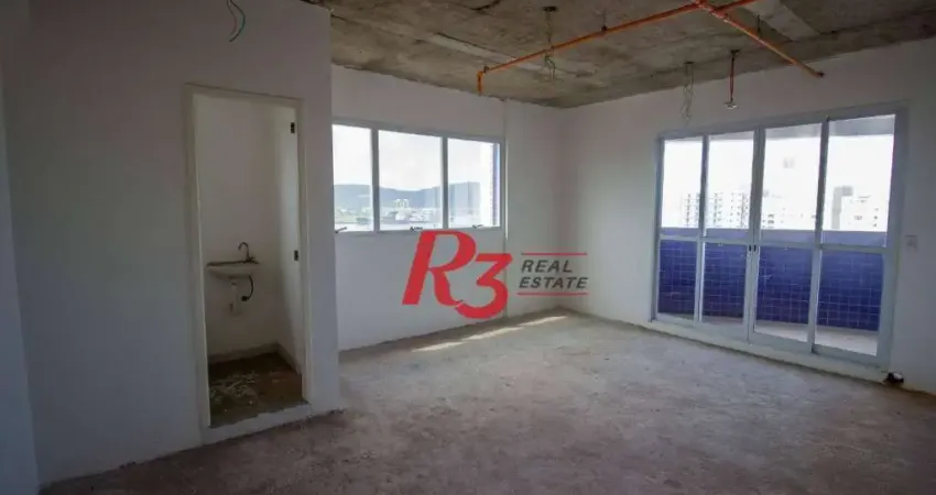 Sala à venda, 30 m² por R$ 286.710,00 - Ponta da Praia - Santos/SP
