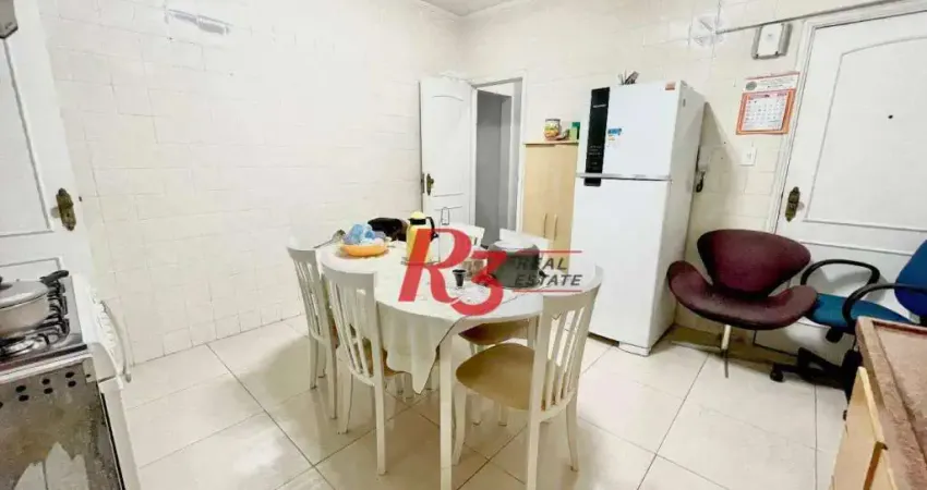 Apartamento à venda, 97 m² por R$ 540.000,00 - Pompéia - Santos/SP