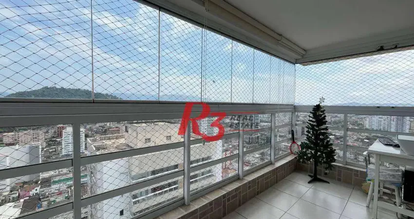 Apartamento à venda, 96 m² por R$ 880.000,00 - Vila Belmiro - Santos/SP