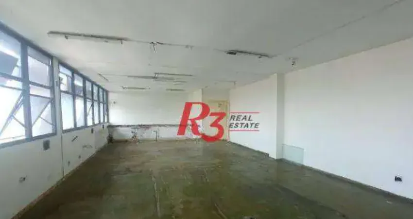 Sala à venda, 92 m² por R$ 550.000,00 - Marapé - Santos/SP