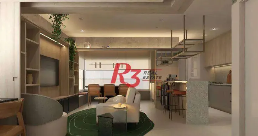 Apartamento à venda, 81 m² por R$ 744.022,13 - Centro - São Vicente/SP