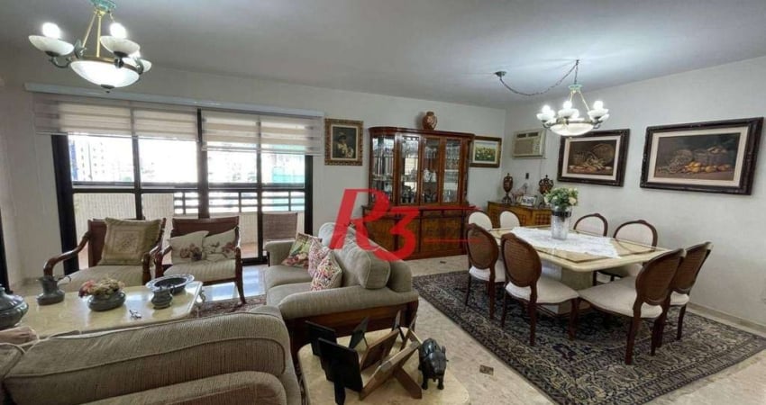 Apartamento à venda, 289 m² por R$ 2.120.000,00 - Boqueirão - Santos/SP