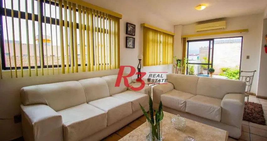 Apartamento com 4 quartos à venda na Avenida Afonso Pena, 687, Macuco, Santos