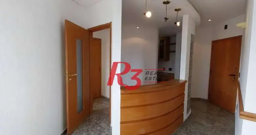 Sala à venda, 55 m² por R$ 375.000,00 - Campo Grande - Santos/SP