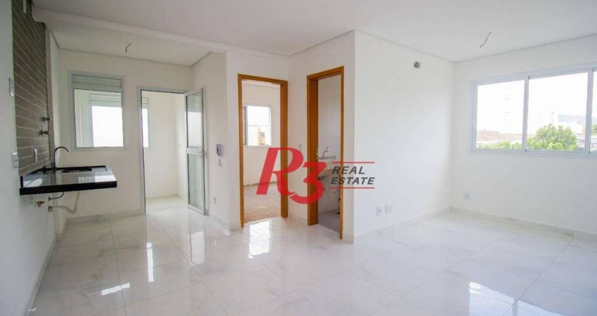 Apartamento à venda, 46 m² por R$ 377.360,00 - Aparecida - Santos/SP