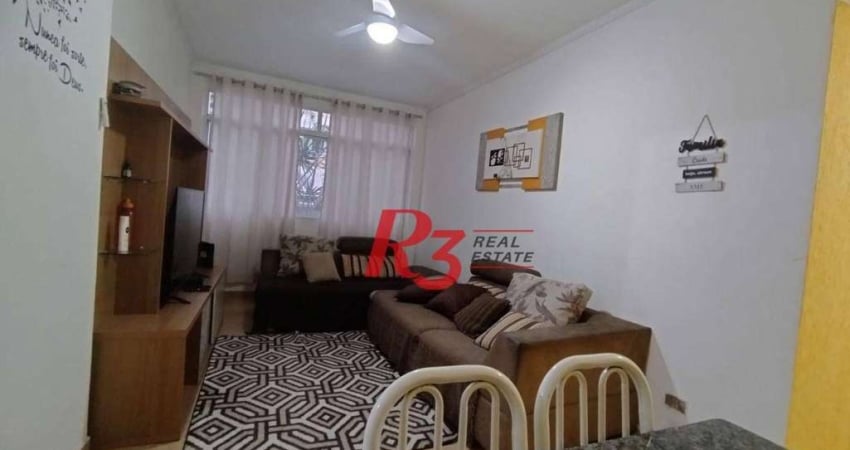 Apartamento com 2 dormitórios à venda, 73 m² por R$ 380.000,00 - Itararé - São Vicente/SP