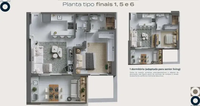 Apartamento com 1 dormitório à venda, 55 m² por R$ 660.000,00 - Ponta da Praia - Santos/SP