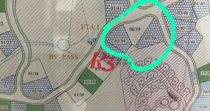 Terreno à venda, 1260 m² por R$ 2.660.000,00 - Iporanga - Guarujá/SP