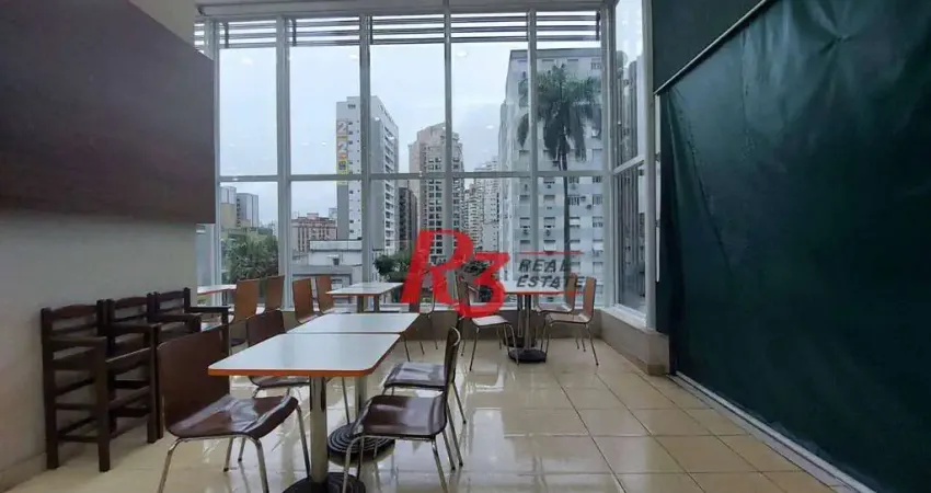 Loja, 29 m² - venda por R$ 372.000,00 ou aluguel por R$ 5.500,00/mês - Gonzaga - Santos/SP