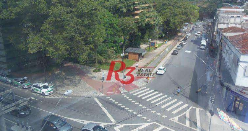 Sala comercial com 2 salas para alugar na Retorno Praça dos Andradas, 12, Centro, Santos
