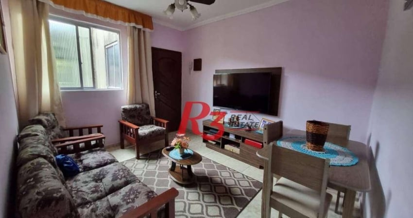 Apartamento com 2 dormitórios à venda, 65 m² por R$ 220.000,00 - Vila São Jorge - Santos/SP