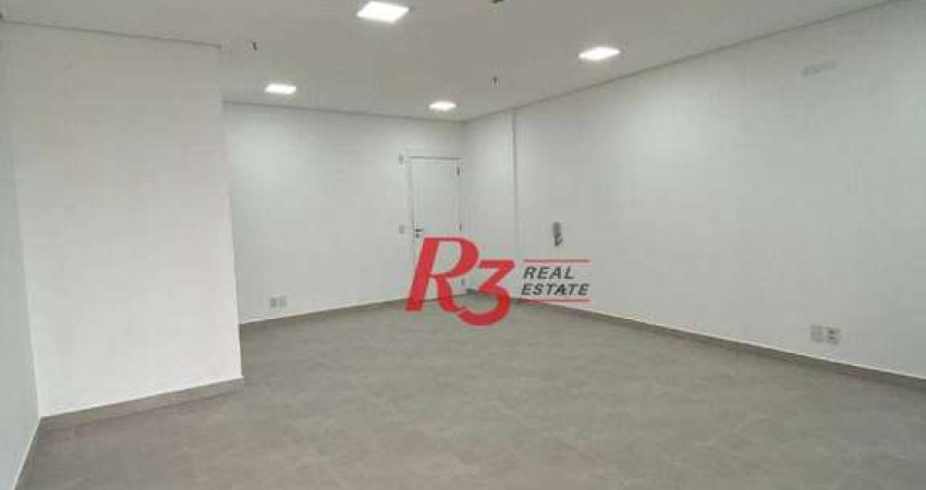 Sala à venda, 43 m² por R$ 300.000,00 - Valongo - Santos/SP