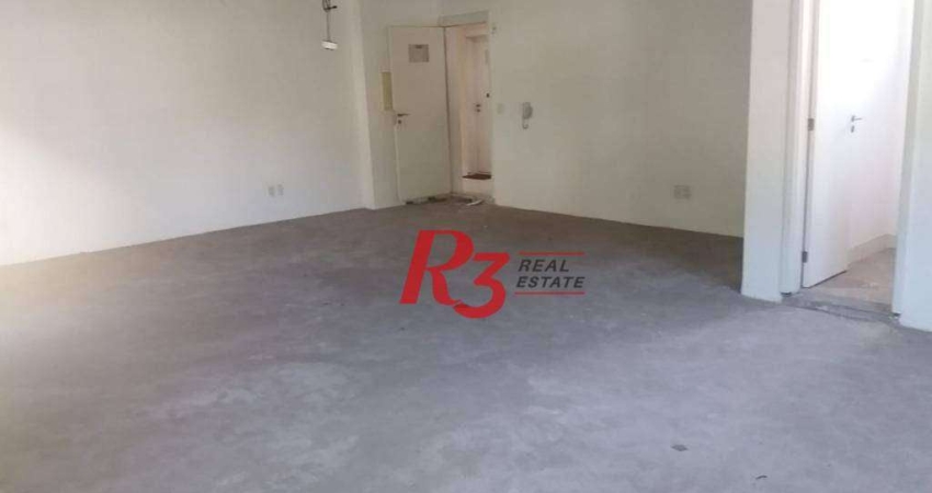 Sala à venda, 66 m² por R$ 440.000,00 - Valongo - Santos/SP