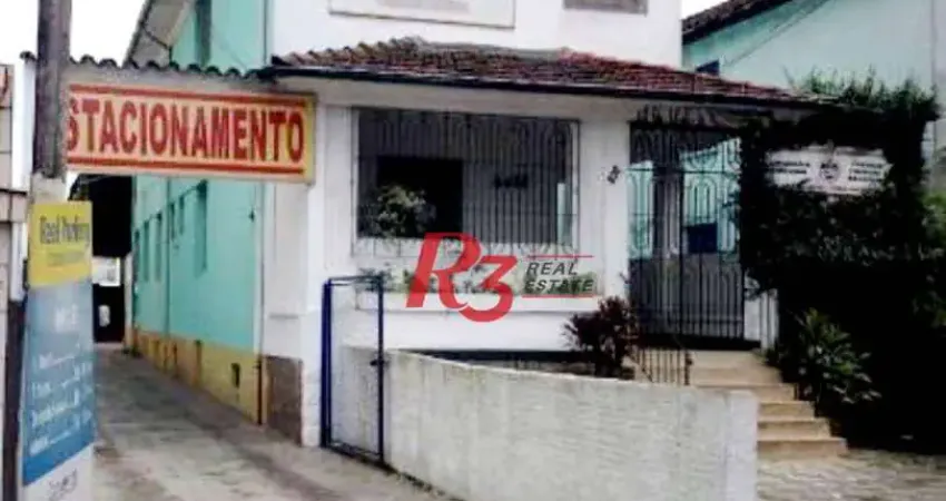 Sobrado para alugar, 446 m² por R$ 24.011,00/mês - Gonzaga - Santos/SP