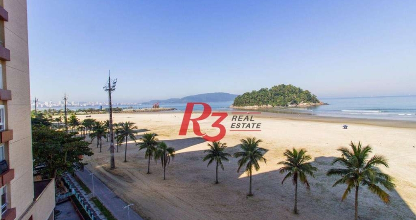 Apartamento com 2 dormitórios para alugar, 160 m² por R$ 8.000,00/mês - José Menino - Santos/SP
