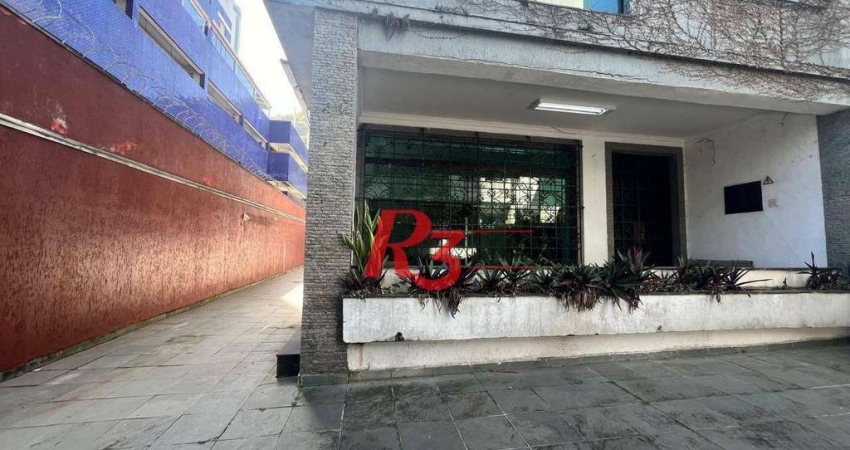 Casa, 600 m² - venda por R$ 2.000.000,00 ou aluguel por R$ 16.981,00/mês - Itararé - São Vicente/SP