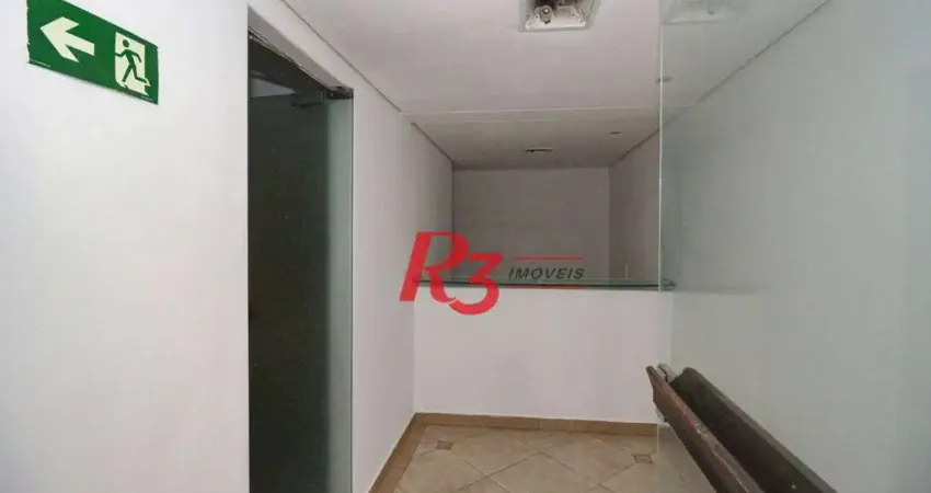 Sala para alugar, 143 m² por R$ 5.500,00/mês - Centro - Santos/SP