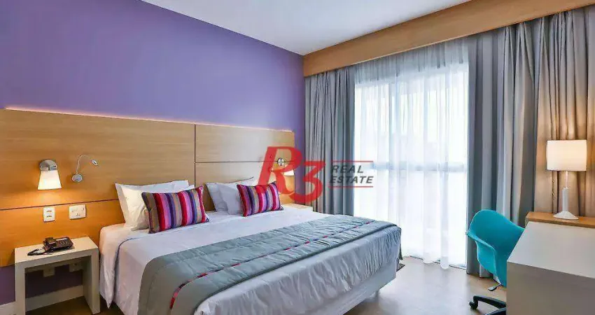Flat à venda, 30 m² por R$ 465.000,00 - Gonzaga - Santos/SP
