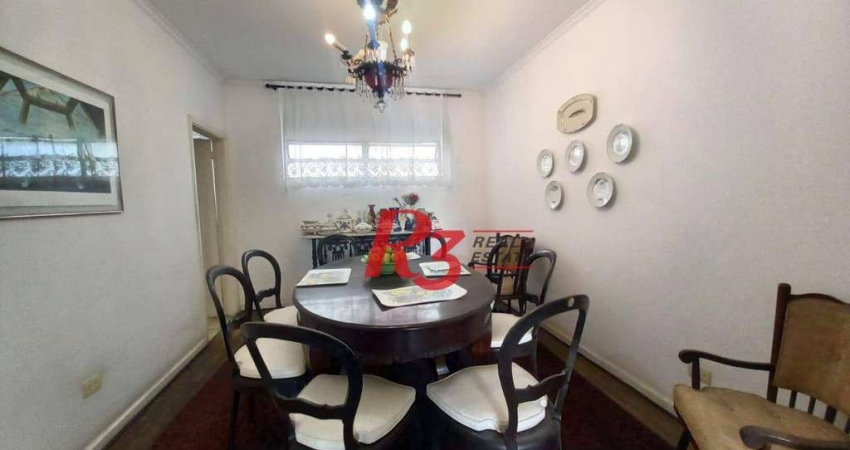 Apartamento à venda, 224 m² por R$ 870.000,00 - Gonzaga - Santos/SP