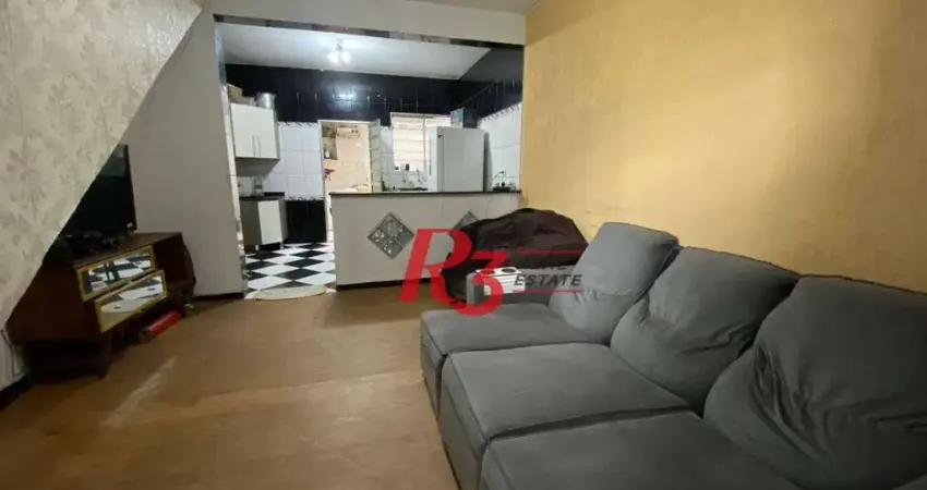 Casa com 3 dormitórios à venda, 100 m² por R$ 280.000,00 - Rádio Club - Santos/SP