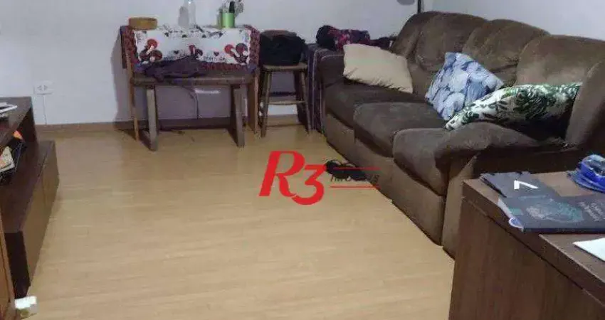 Apartamento com 2 dormitórios à venda, 98 m² por R$ 750.000,00 - Embaré - Santos/SP