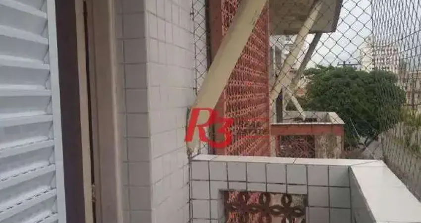 Apartamento com 2 dormitórios à venda, 91 m² por R$ 330.000,00 - Ponta da Praia - Santos/SP
